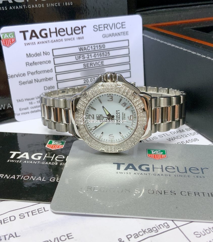 IMG_9081 TAG Heuer Formula 1 Lady Womens watch Quartz Steel WAC1215-0 Replica 7