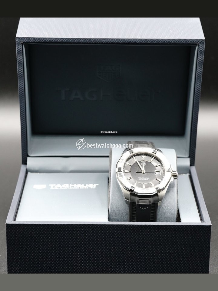 IMG_9081 TAG Heuer Aquaracer 300M Mens watch Unisex Quartz Steel WAY1110 Replica 7