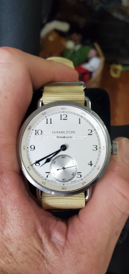 IMG_9081 Hamilton Khaki Navy Pioneer Mens watch Unisex Manual winding Steel H787190 Replica 7