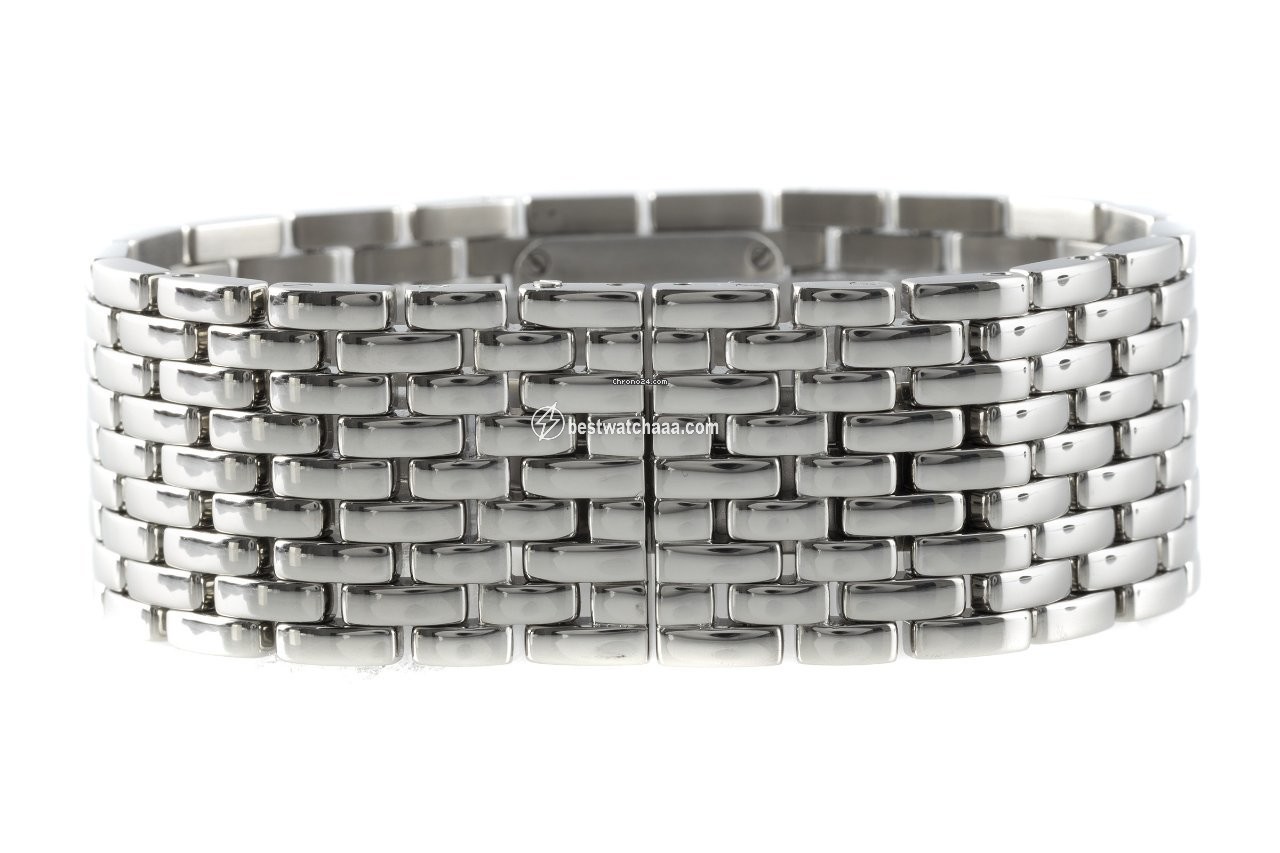 IMG_9081 Cartier Panthere Womens watch Quartz Steel 2420 Replica 7