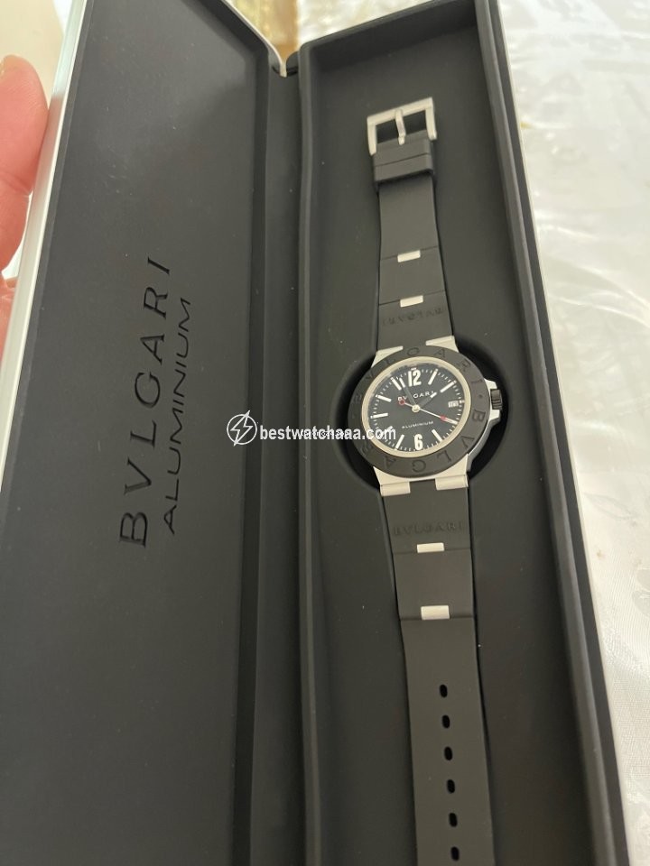 IMG_9081 Bulgari Bulgari Mens watch Unisex Automatic Aluminum 103382 Replica 7