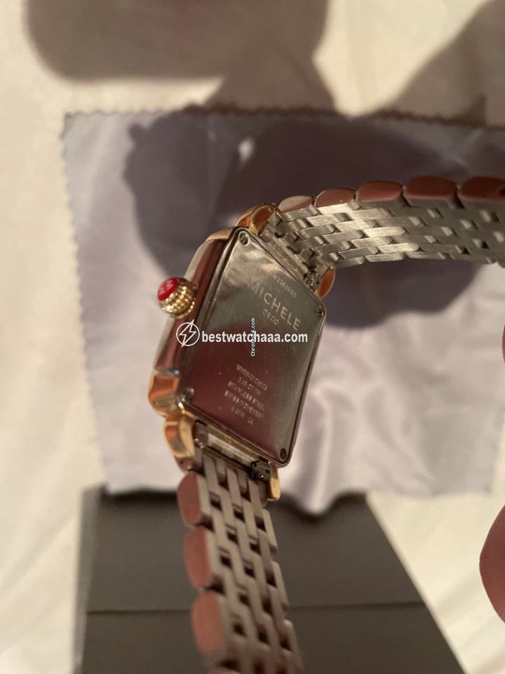 IMG_9081 Michele Deco Womens watch Quartz Gold Steel mw06v01c5025 Replica 7