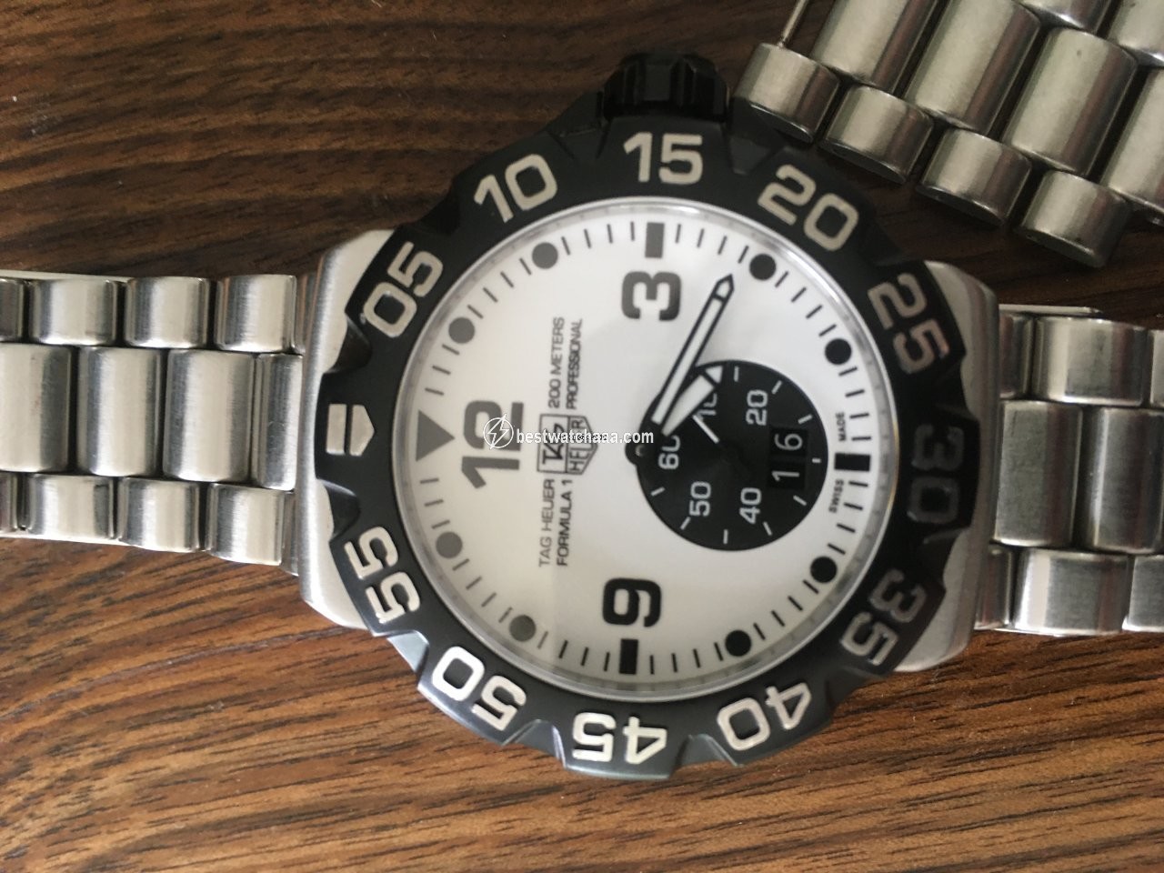 IMG_9081 TAG Heuer Formula 1 Quartz Mens watch Unisex Quartz Steel WAH1011.EWA8457 Replica 7