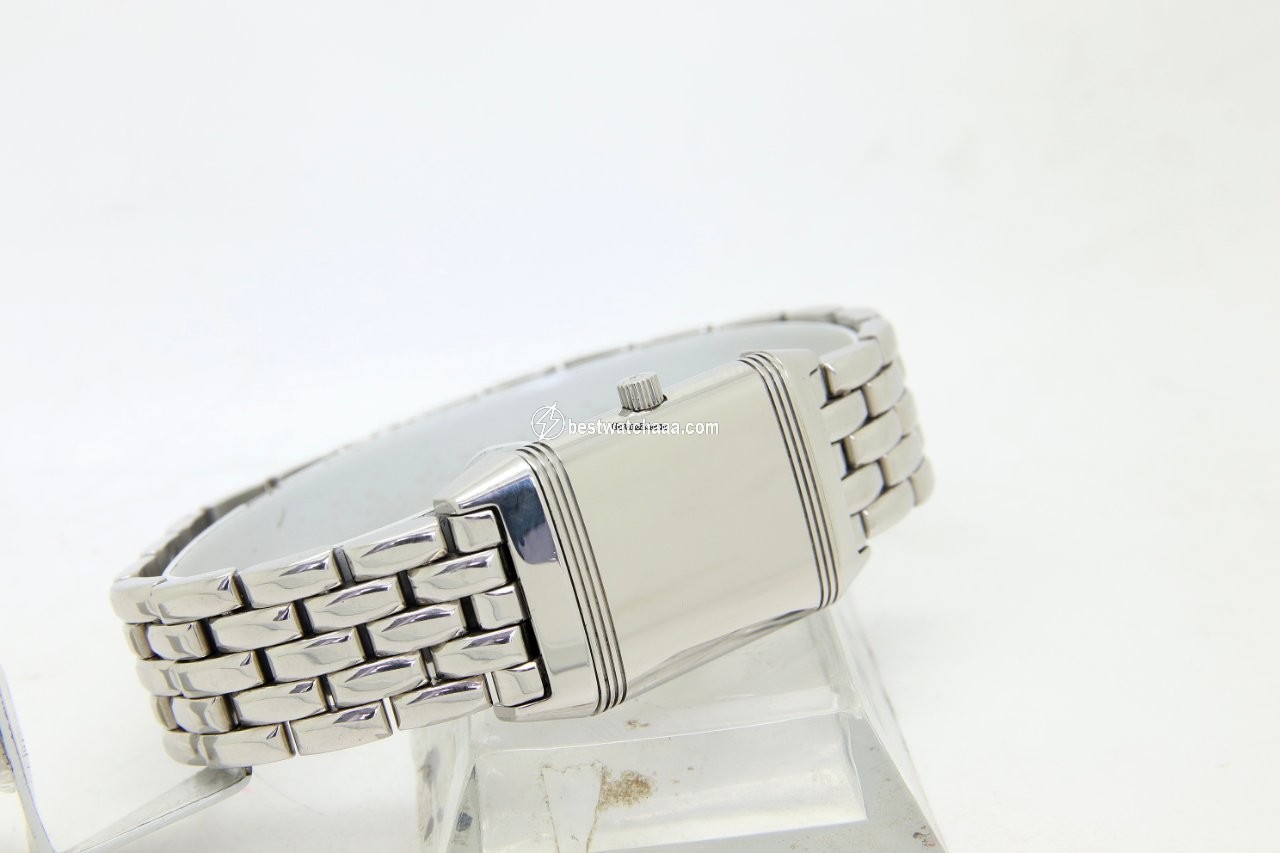 IMG_9081 Jaeger-LeCoultre Reverso Lady Womens watch Quartz Steel 260.8.08 Replica 7