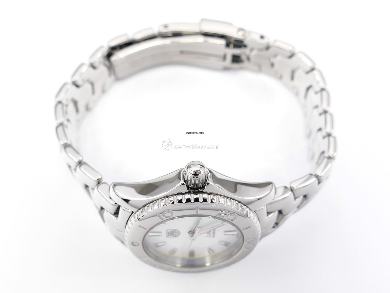 IMG_9081 TAG Heuer Link Lady Womens watch Quartz Steel WJ1313.BA0572 Replica 7