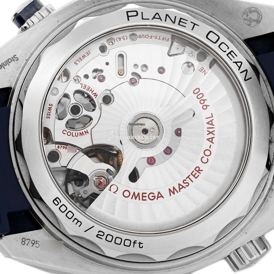 IMG_9081 Omega Seamaster Planet Ocean Chronograph Mens watch Unisex Automatic Steel 215.33.46.51.03.001 Replica 7
