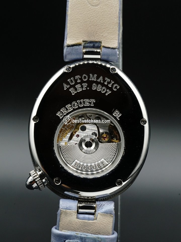 IMG_9081 Breguet Reine de Naples Womens watch Automatic Steel 9807ST 5W 922 Replica 7