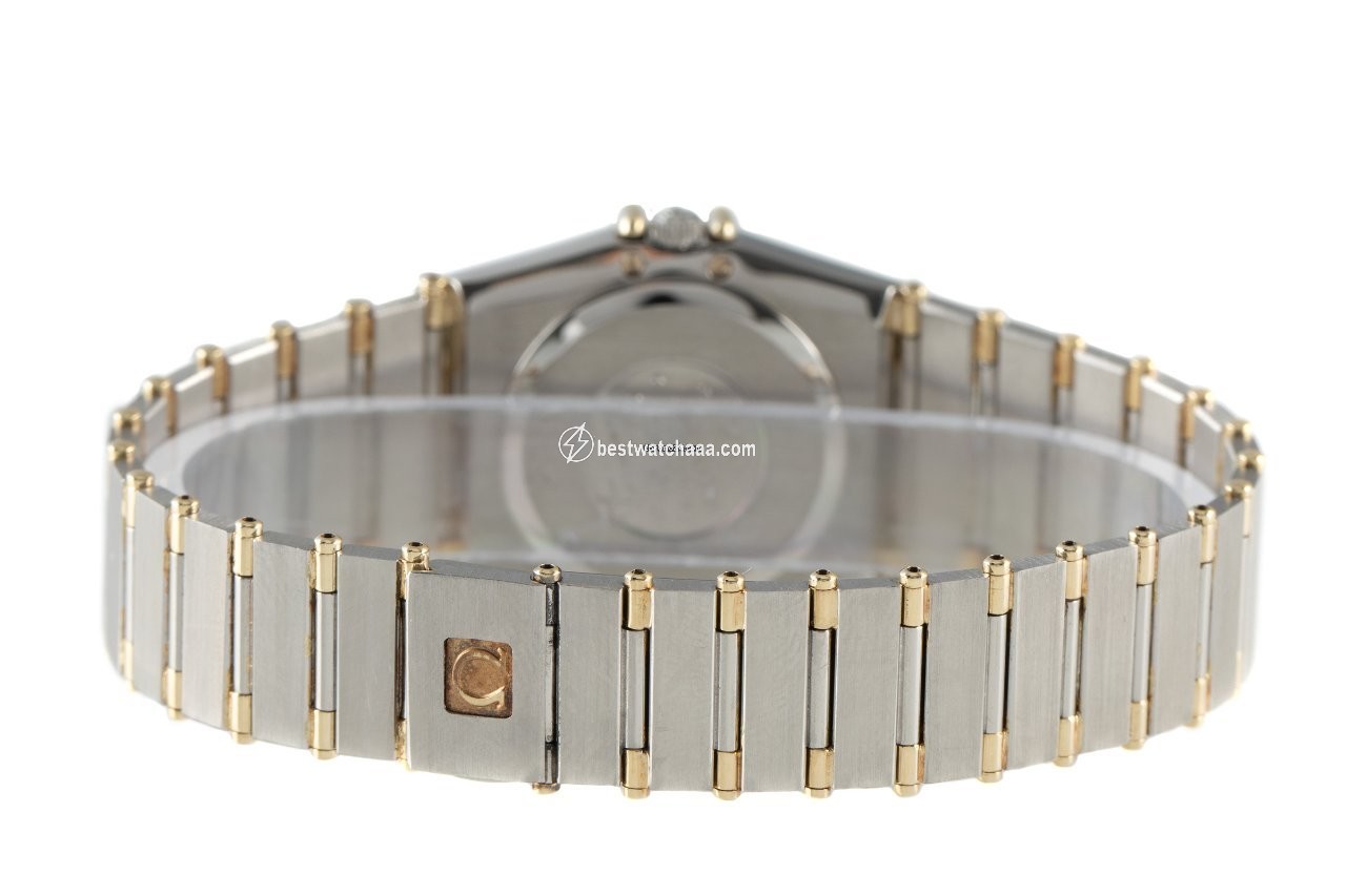 IMG_9081 Omega Constellation Ladies Womens watch Quartz Gold Steel 598.0003 Replica 7