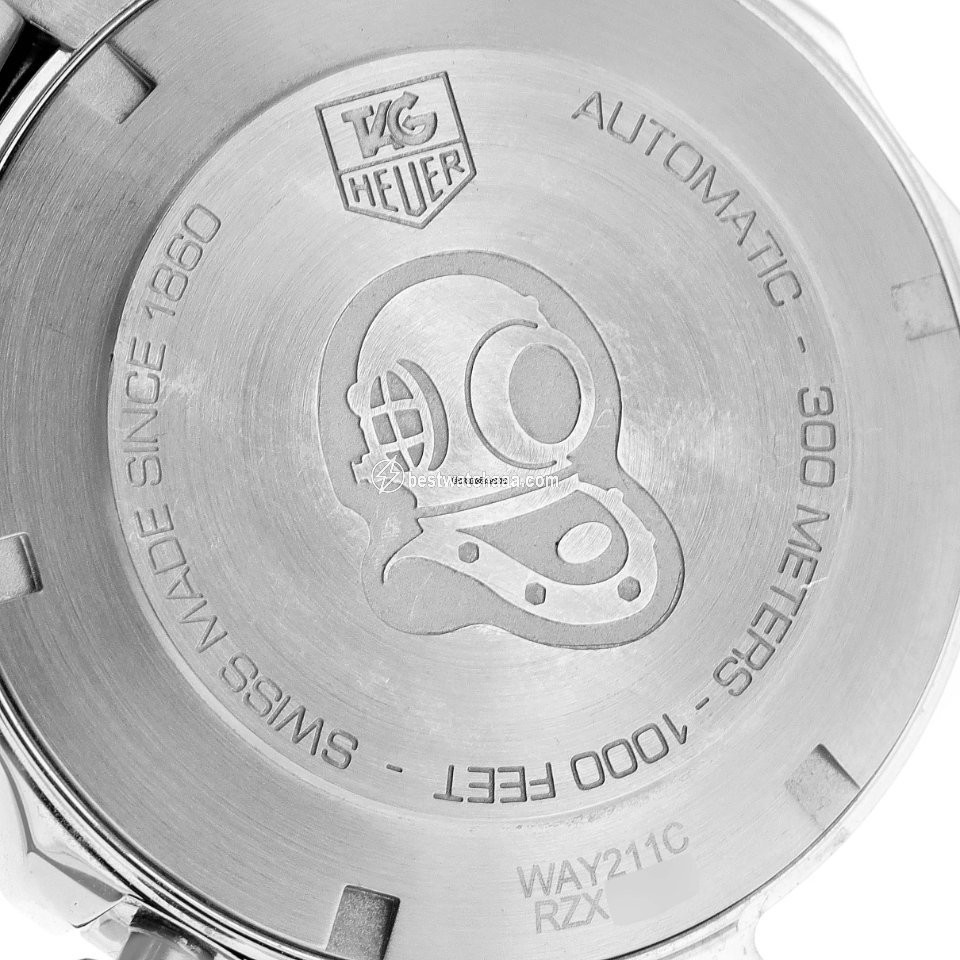 IMG_9081 TAG Heuer Aquaracer 300M Mens watch Unisex Automatic Steel WAY211C.BA0928 Replica 7