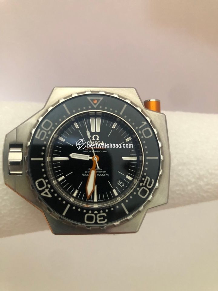 IMG_9081 Omega Seamaster PloProf Mens watch Unisex Automatic Steel 224.30.55.21.01.001 Replica 7