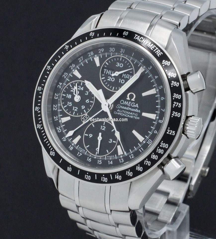 IMG_9081 Omega Speedmaster Day Date Mens watch Unisex Automatic Steel 3220.50.00 Replica 7