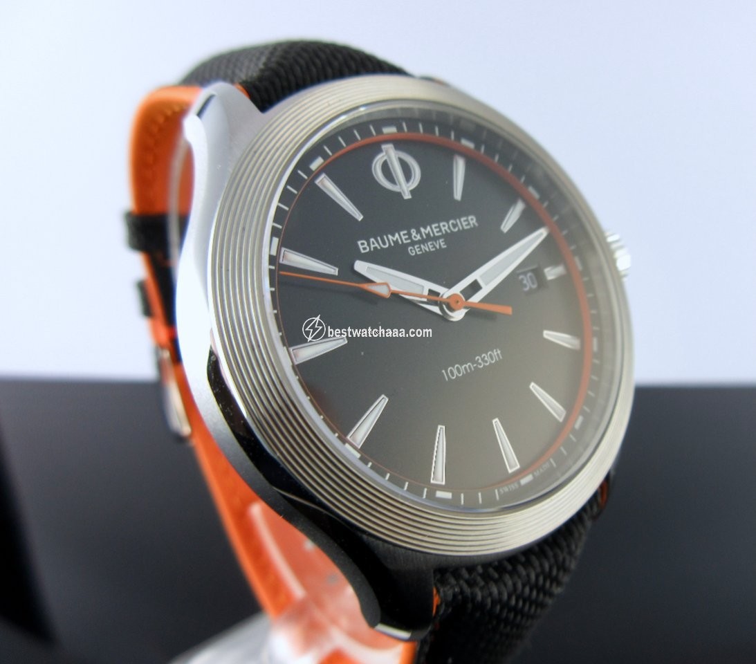 IMG_9081 Baume & Mercier Clifton Mens watch Unisex Quartz Steel MOA10411 Replica 7