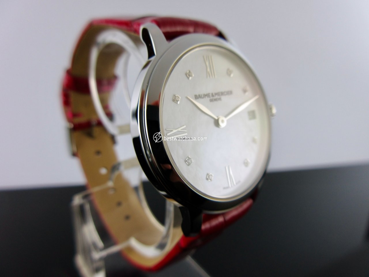 IMG_9081 Baume & Mercier Classima Womens watch Quartz Steel M0A10325 Replica 7