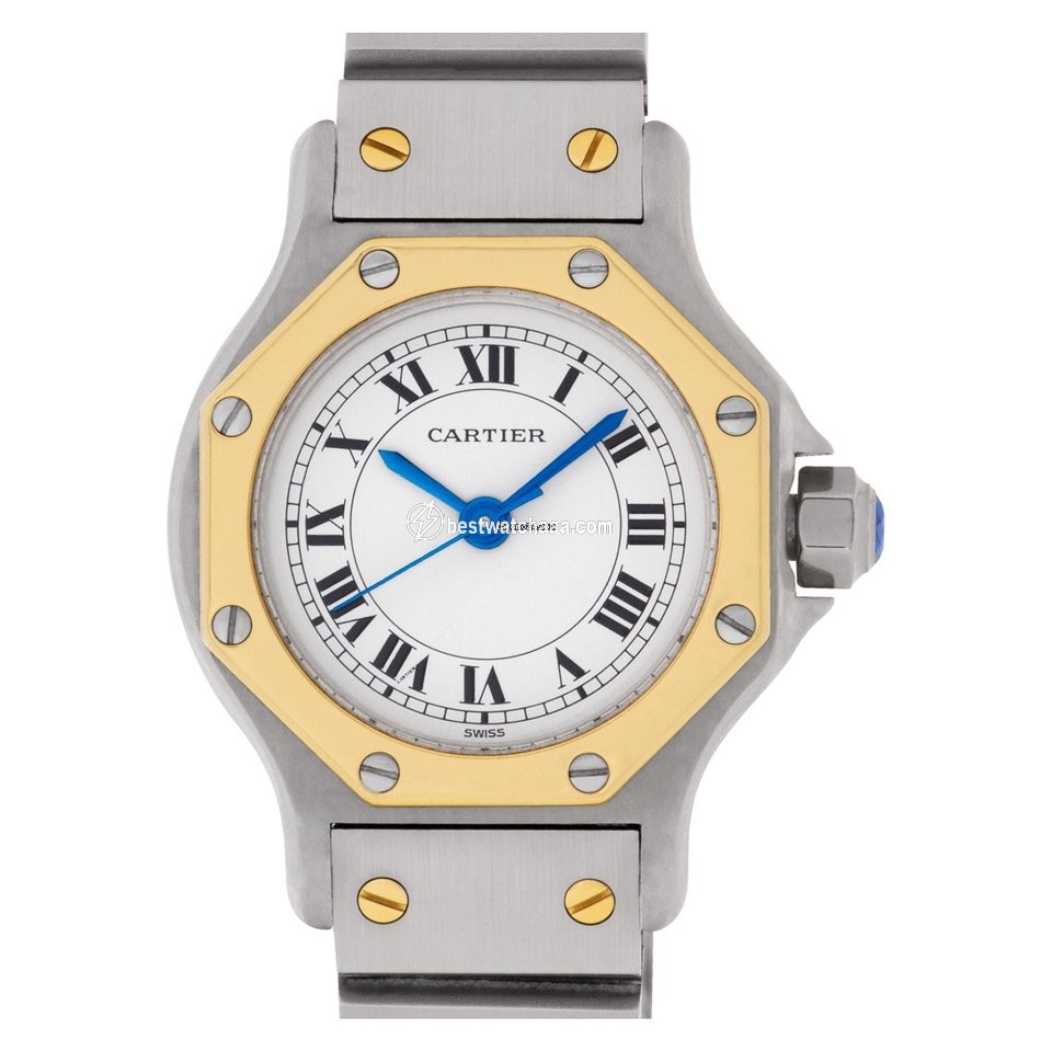 IMG_9081 Cartier Santos Womens watch Automatic Steel AC 980GR Replica 7