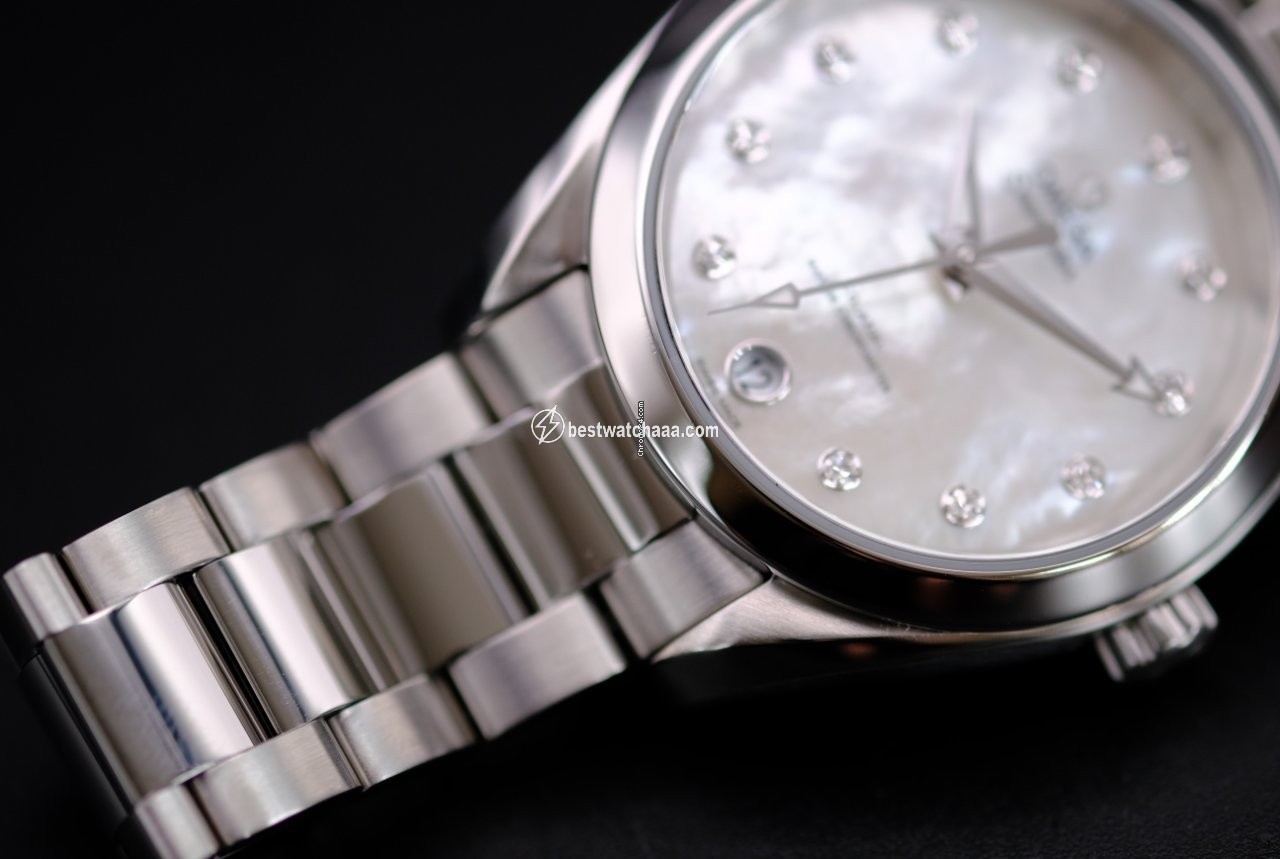 IMG_9081 Omega Seamaster Aqua Terra Womens watch Automatic Steel 220.10.34.20.55.001 Replica 7
