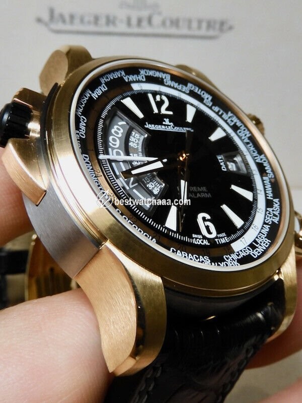 IMG_9081 Jaeger-LeCoultre Master Compressor Extreme W-Alarm Automatic Rose gold Q177244V Replica 7