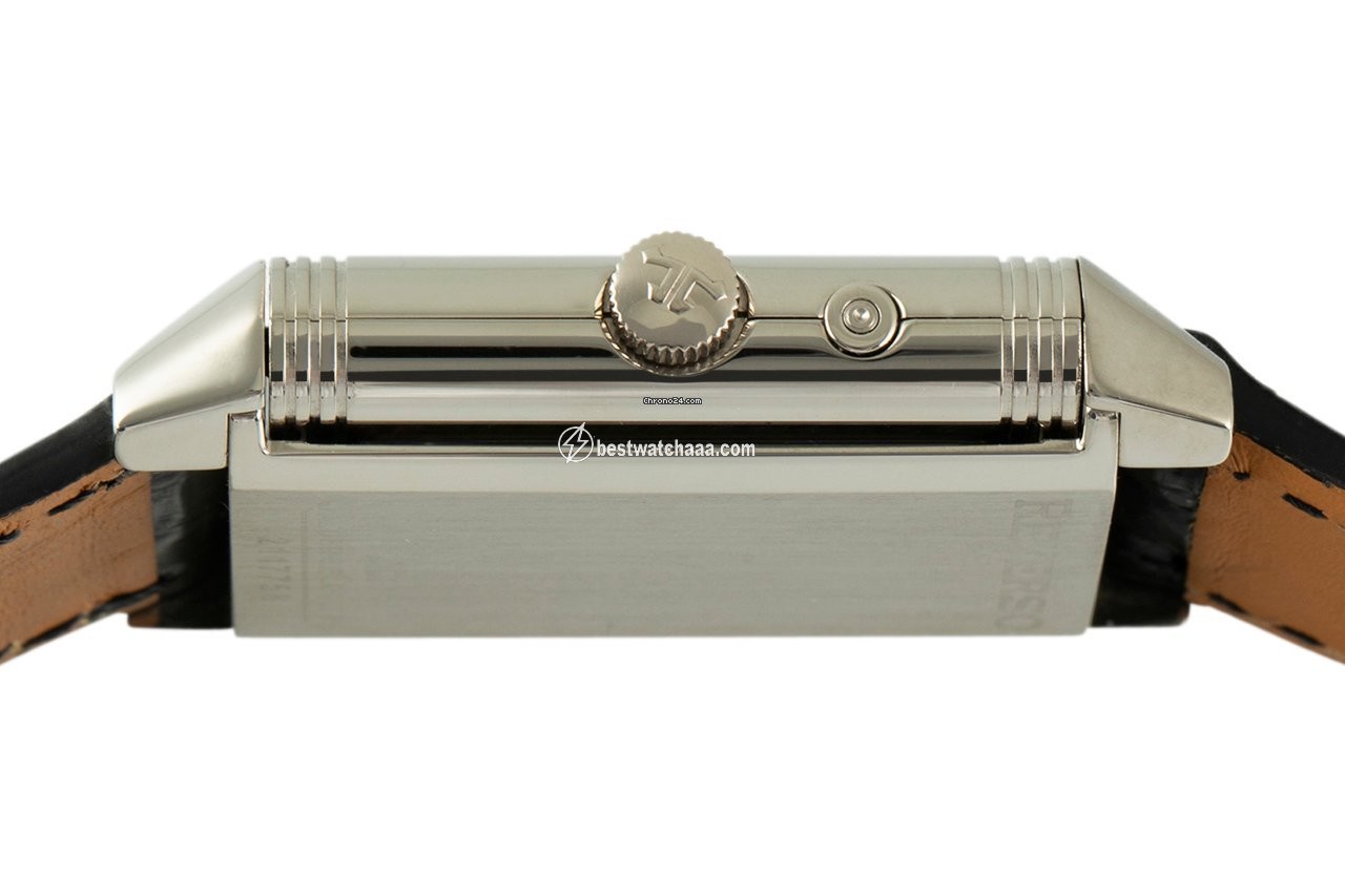 IMG_9081 Jaeger-LeCoultre Reverso Duoface Mens watch Unisex Manual winding White gold 270.3.54 Replica 7