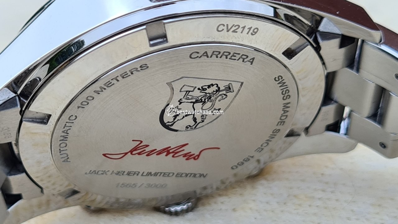 IMG_9081 TAG Heuer Carrera Calibre 17 Mens watch Unisex Automatic Steel CV2119.BA0722 Replica 7