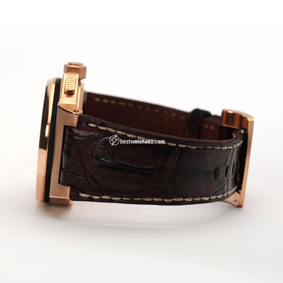 IMG_9081 Audemars Piguet Royal Oak Offshore Mens watch Unisex Automatic Rose gold 26158OR.OO.A801CR.01 Replica 7
