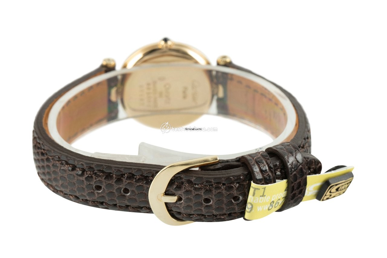 IMG_9081 Cartier Womens watch Quartz Yellow gold 881002 Replica 7