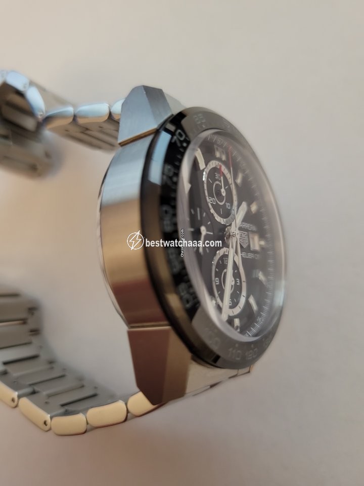 IMG_9081 TAG Heuer Carrera Calibre HEUER 01 Mens watch Unisex Automatic Steel CAR201Z Replica 7
