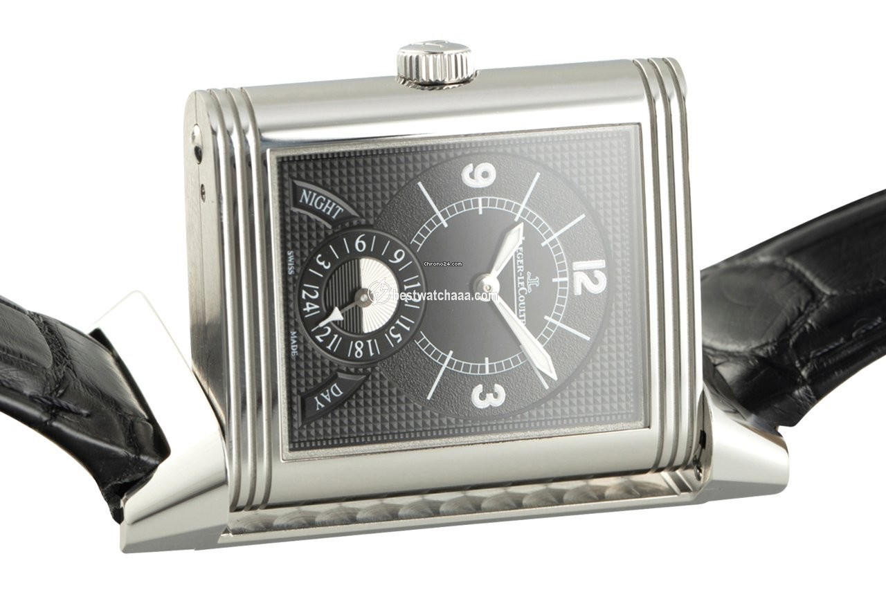 IMG_9081 Jaeger-LeCoultre Grande Reverso Duo Mens watch Unisex Manual winding Steel 273.8.85 Replica 7