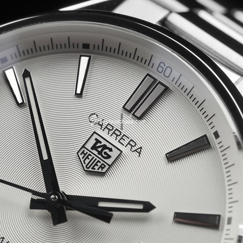 IMG_9081 TAG Heuer Carrera Calibre 5 Mens watch Unisex Automatic Steel WAR211B Replica 7