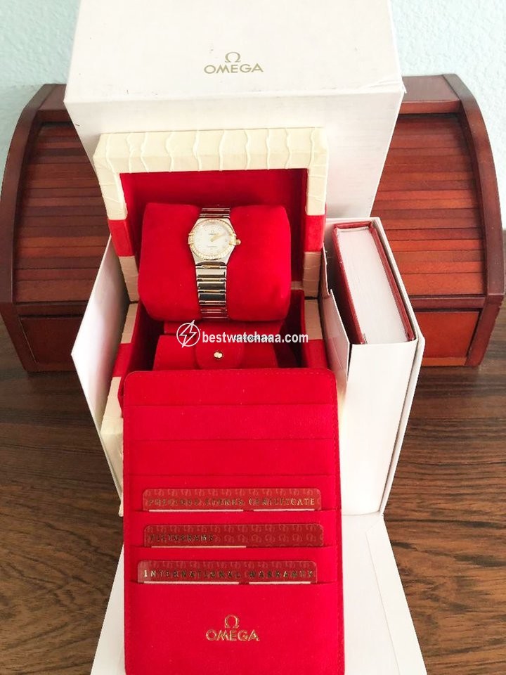 IMG_9081 Omega Constellation Womens watch Quartz Steel 1376.75.00 Replica 7