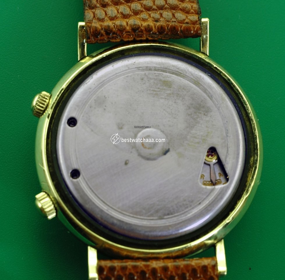 IMG_9081 Jaeger-LeCoultre Mens watch Unisex Manual winding Yellow gold Jaeger Le Coultre MEMOVOX Alarm Watch Replica 7