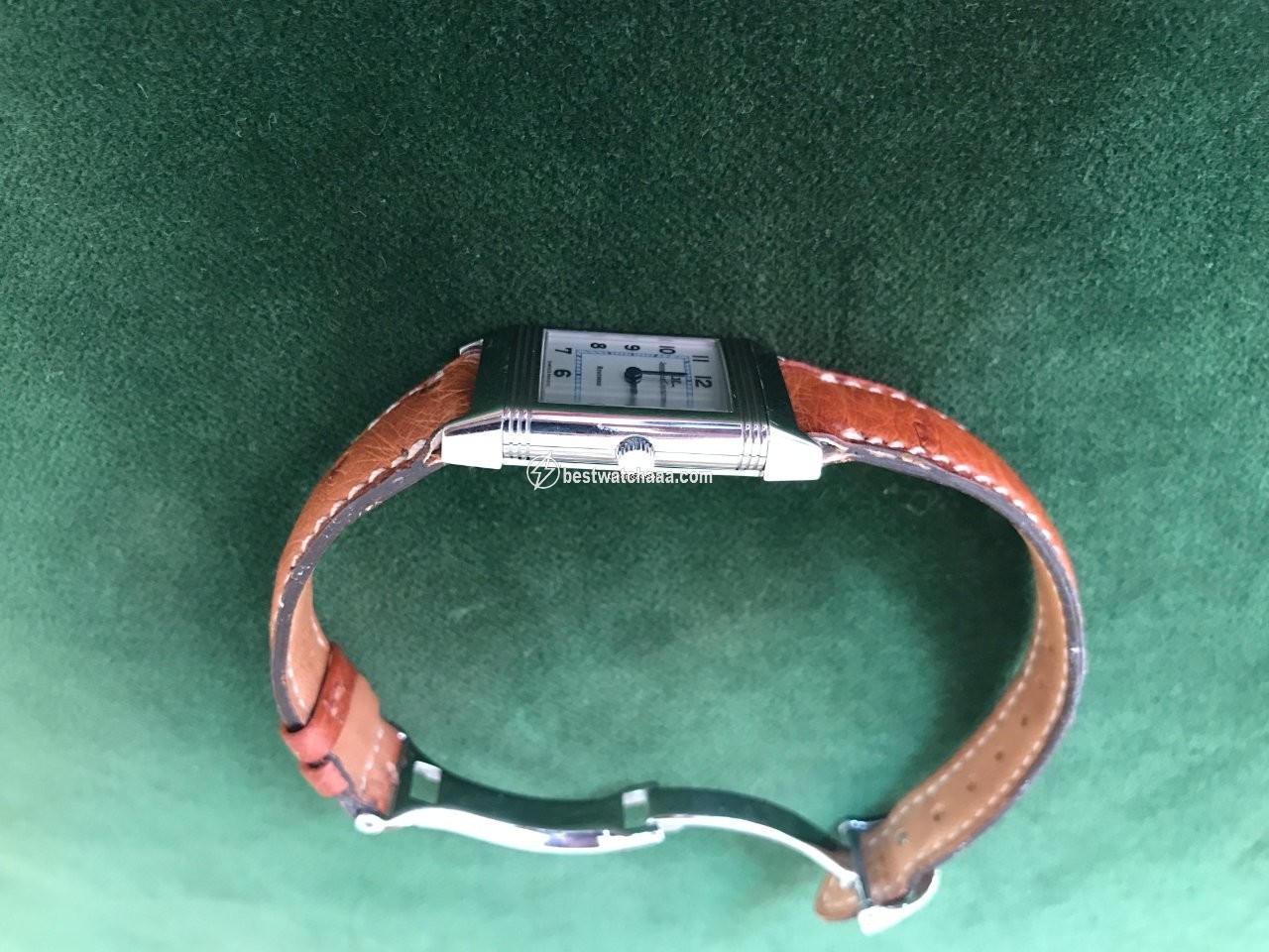 IMG_9081 Jaeger-LeCoultre Reverso Lady Womens watch Quartz Steel 260.8.86 Replica 7