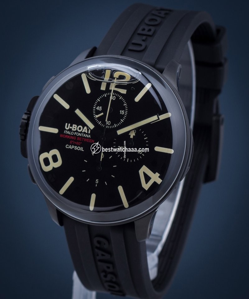 IMG_9081 U-Boat Mens watch Unisex Quartz Steel 8109 C Replica 7