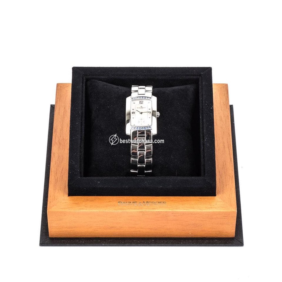 IMG_9081 Baume & Mercier Hampton Womens watch Quartz Steel 65316 Replica 7