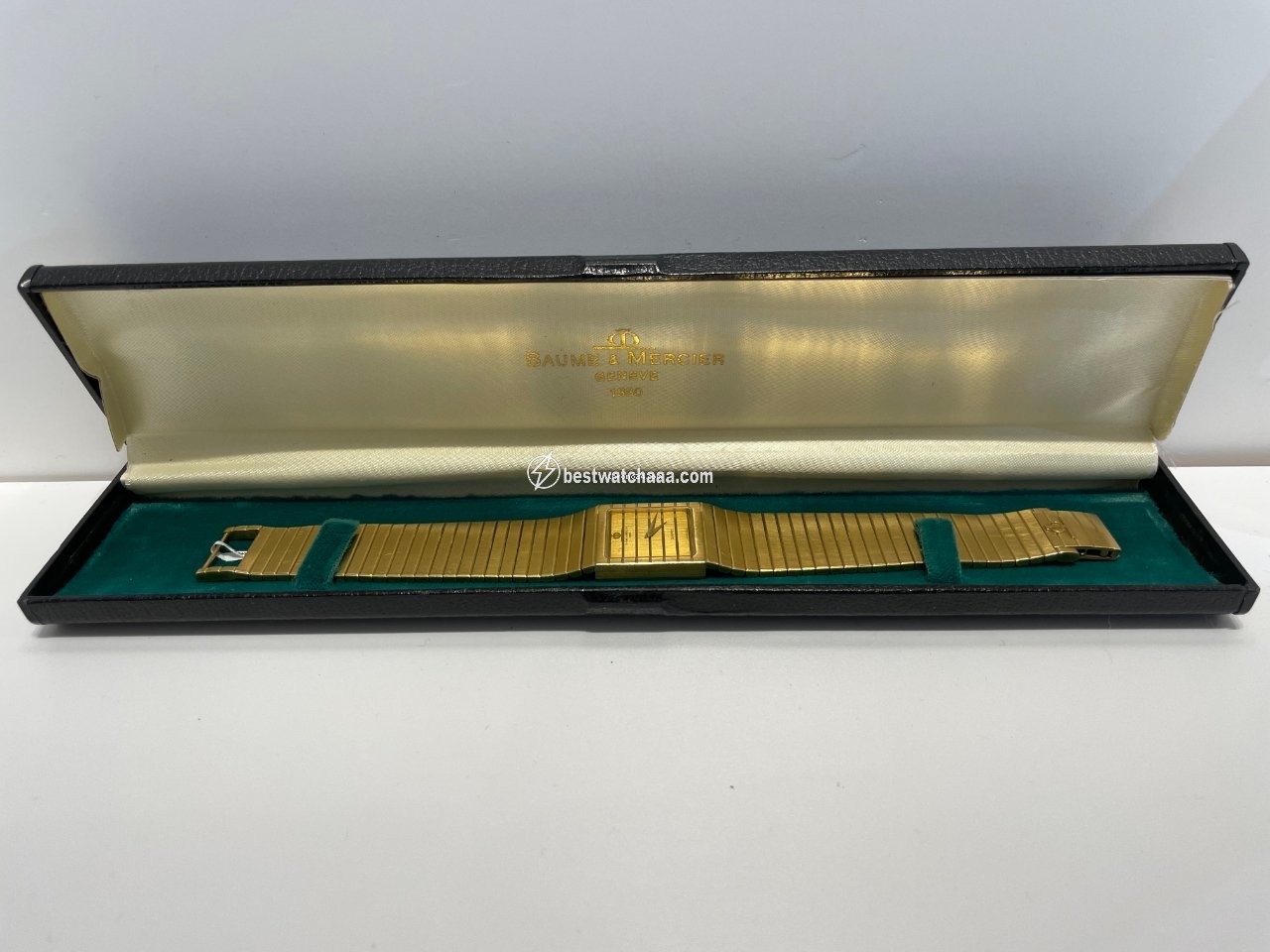 IMG_9081 Baume & Mercier Mens watch Unisex Quartz Yellow gold 17250 9 Replica 7