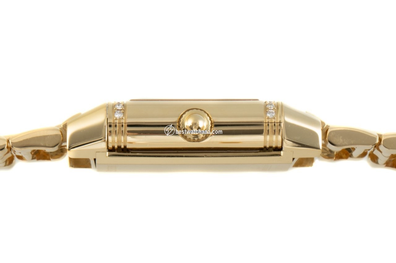 IMG_9081 Jaeger-LeCoultre Reverso Duetto Womens watch Manual winding Yellow gold 266.1.44 Replica 7