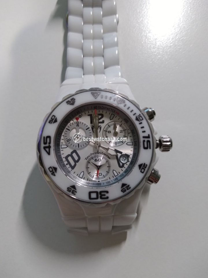 IMG_9081 Technomarine Cruise Mens watch Unisex Quartz Ceramic 110030C Replica 7