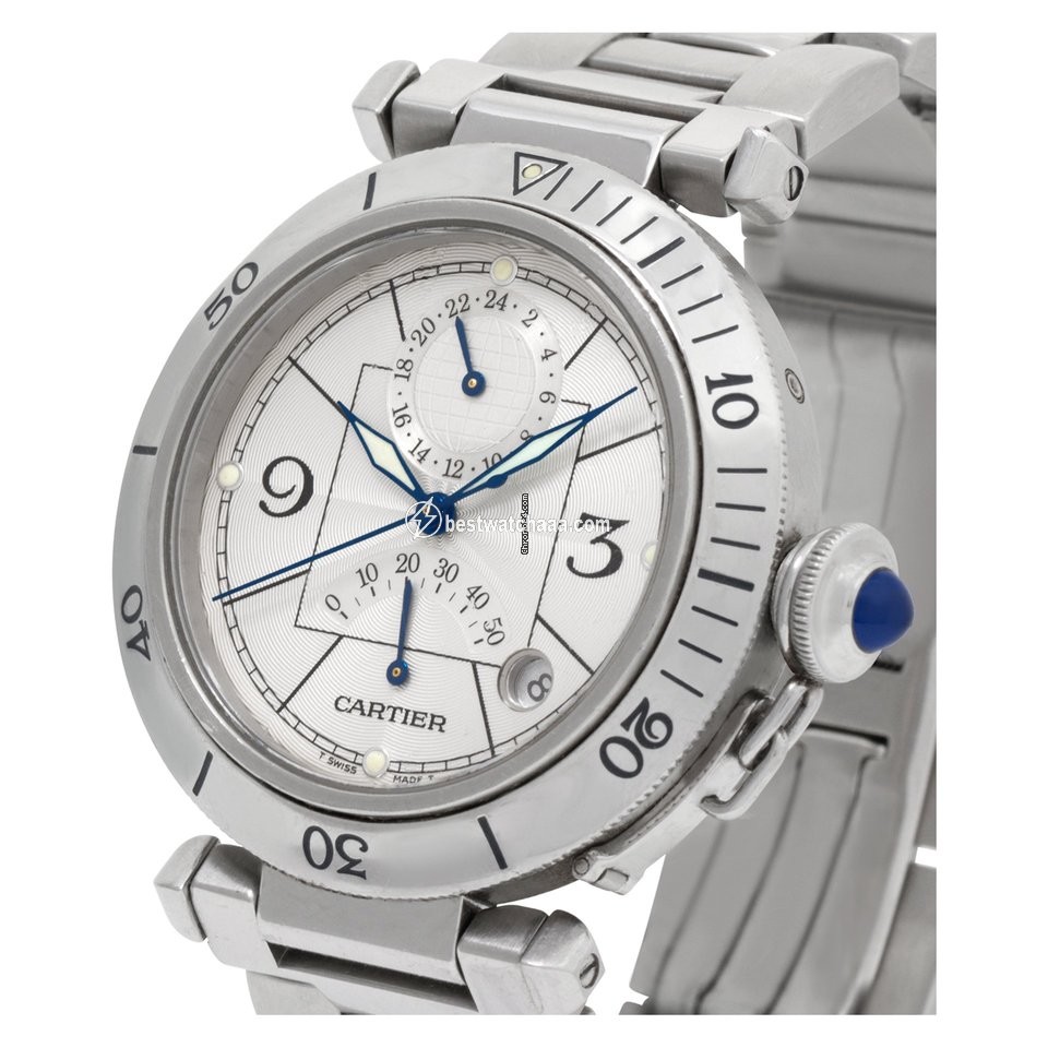 IMG_9081 Cartier Pasha Mens watch Unisex Automatic Steel W31037H3 Replica 7