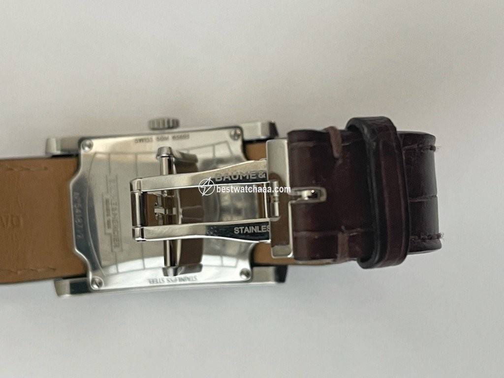 IMG_9081 Baume & Mercier Hampton Womens watch Quartz Steel MOA10018 Replica 7