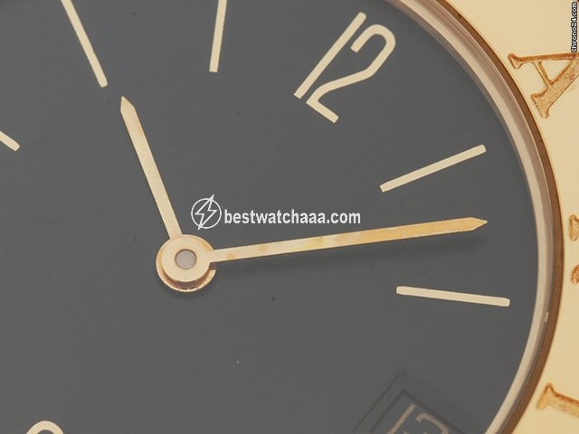 IMG_9081 Bulgari Bulgari Womens watch Quartz Yellow gold BB30GLD Replica 7