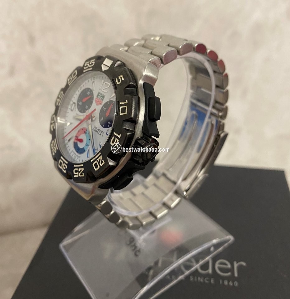 IMG_9081 TAG Heuer Formula 1 Quartz Mens watch Unisex Quartz Steel CAC1111-0 Replica 7