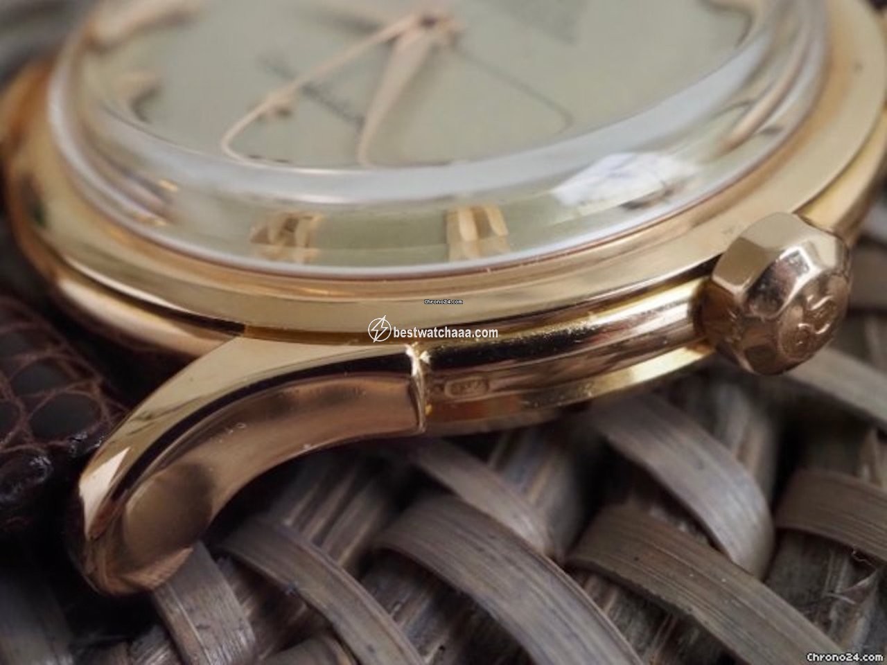 IMG_9081 Omega Constellation Mens watch Unisex Automatic Rose gold 2799 Replica 7