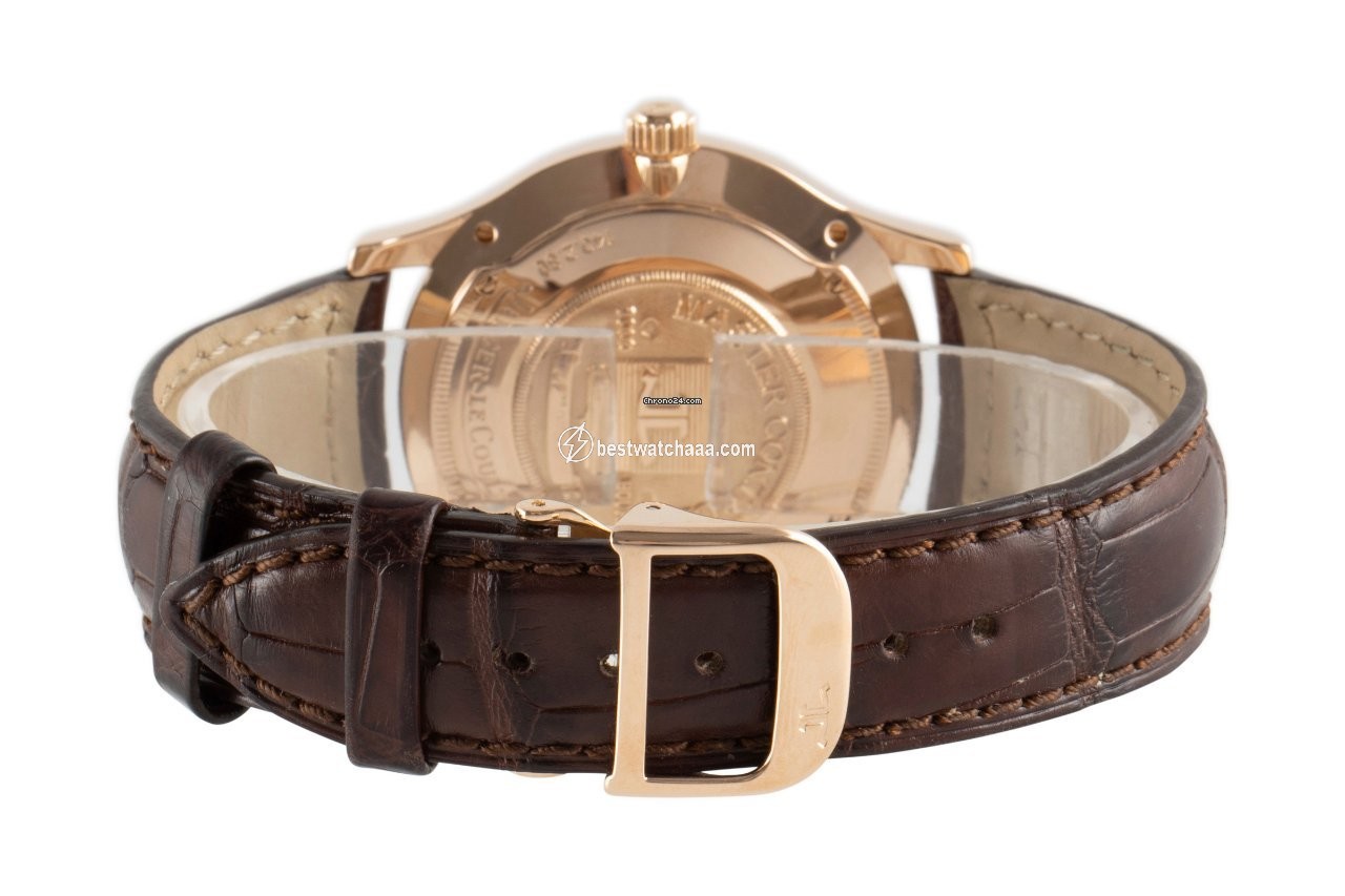 IMG_9081 Jaeger-LeCoultre Master Control Mens watch Unisex Automatic Red gold 140.2.80 Replica 7