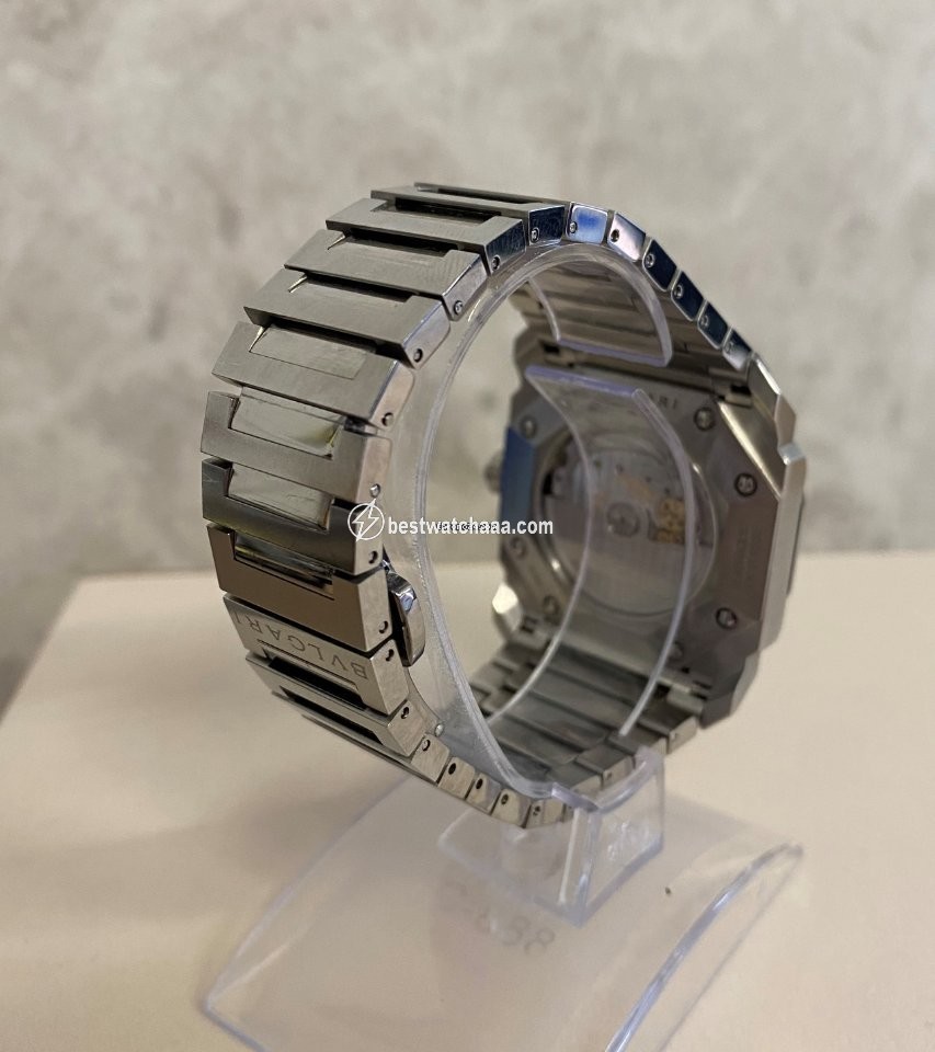 IMG_9081 Bulgari Octo Mens watch Unisex Automatic Steel BGO38C3SSD 102105 Replica 7