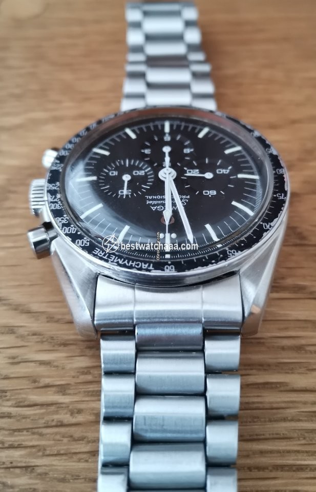 IMG_9081 Omega Speedmaster Professional Moonwatch Mens watch Unisex Manual winding Steel 105012-66 Replica 7
