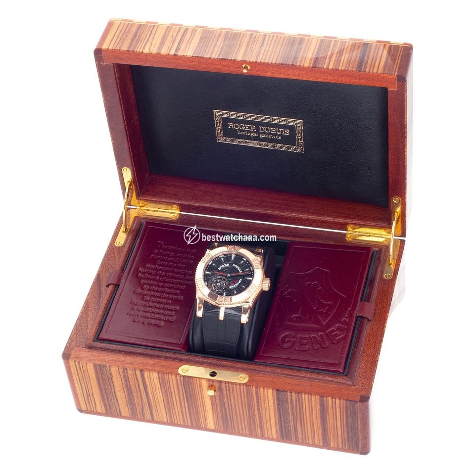 IMG_9081 Roger Dubuis Easy Diver Mens watch Unisex Manual winding Rose gold SE48 02 5 K9.53 Replica 7