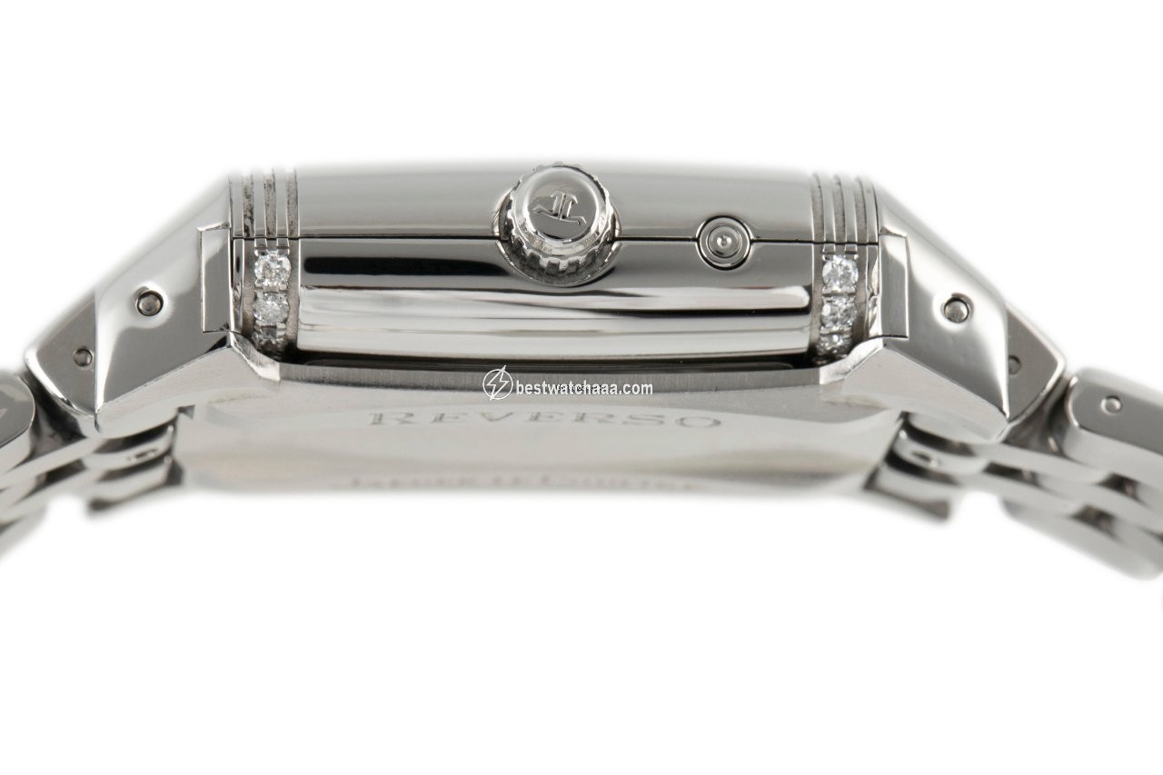 IMG_9081 Jaeger-LeCoultre Reverso Lady Womens watch Manual winding Steel 296.8.74 Replica 7