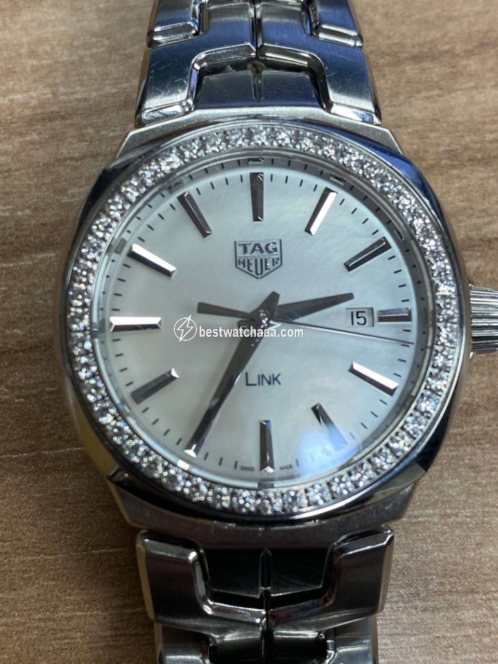 IMG_9081 TAG Heuer Link Lady Womens watch Quartz Steel WBC1314.BA0600 Replica 7