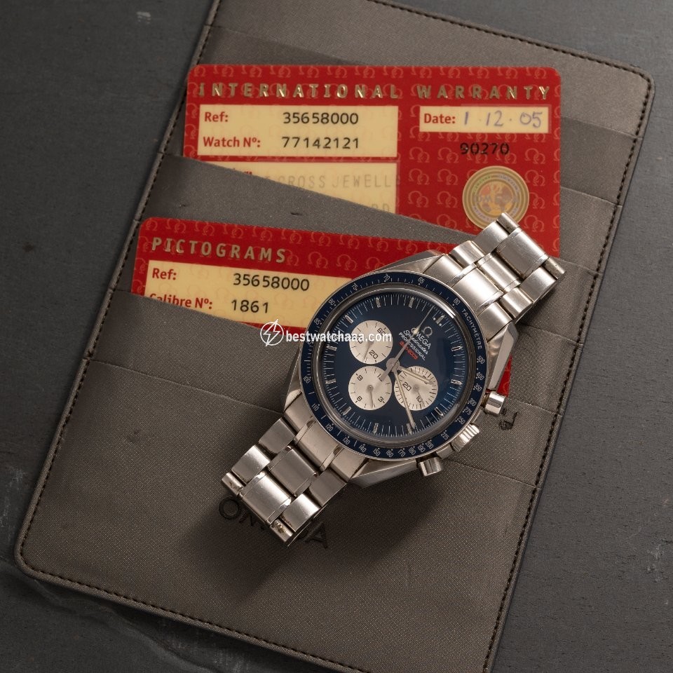 IMG_9081 Omega Speedmaster Mens watch Unisex Manual winding Steel 35658000 Replica 7