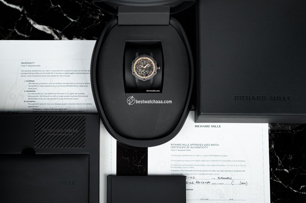 IMG_9081 Richard Mille Mens watch Unisex Automatic Carbon RM33-02 Replica 7
