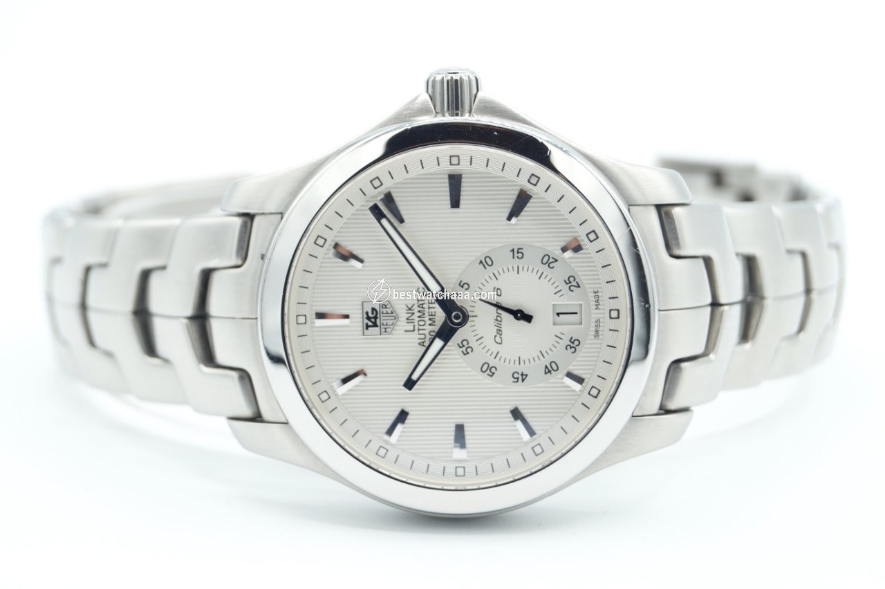 IMG_9081 TAG Heuer Link Calibre 6 Mens watch Unisex Automatic Steel WJF211B.BA0570 Replica 7