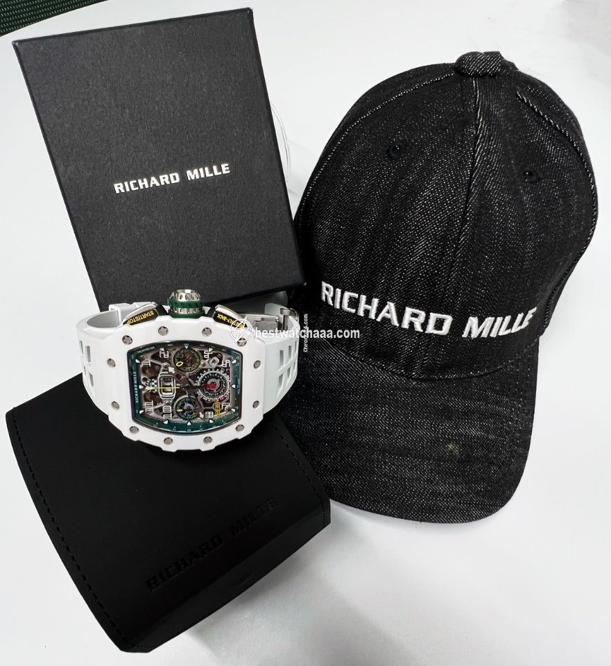 IMG_9081 Richard Mille Mens watch Unisex Automatic Ceramic Richard Mille 11-03 LeMans Edition Replica 7